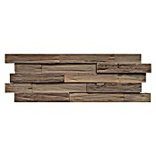 Indo Holzpaneele 3D Wall Driftwood Mindanao (Hevea, 560 x 200 x 10 mm, 9 Paneele)