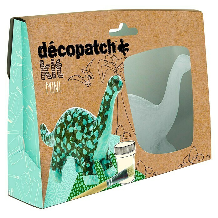 Décopatch Pieza decorativa mini Kit Dinosaurio 