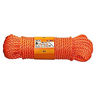 Stabilit PP-touw (Ø x l: 8 mm x 30 m, Oranje)
