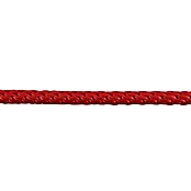 Stabilit PP-Seil Meterware (Durchmesser: 6 mm, Polypropylen, Rot, 24-fach spiralgeflochten)