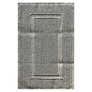Badteppich Indigo (50 x 80 cm, Grau, 100 % Baumwolle)