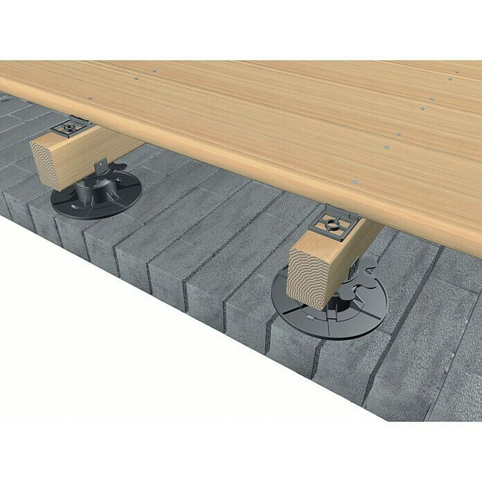 Rettenmeier Nivelador de suelos de terrazas (1 ud., Plástico rígido, Con soporte para engranaje)
