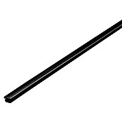 Inofix Canaleta para cables adhesiva (L x An x Al: 200 x 0,9 x 0,5 cm, Negro)