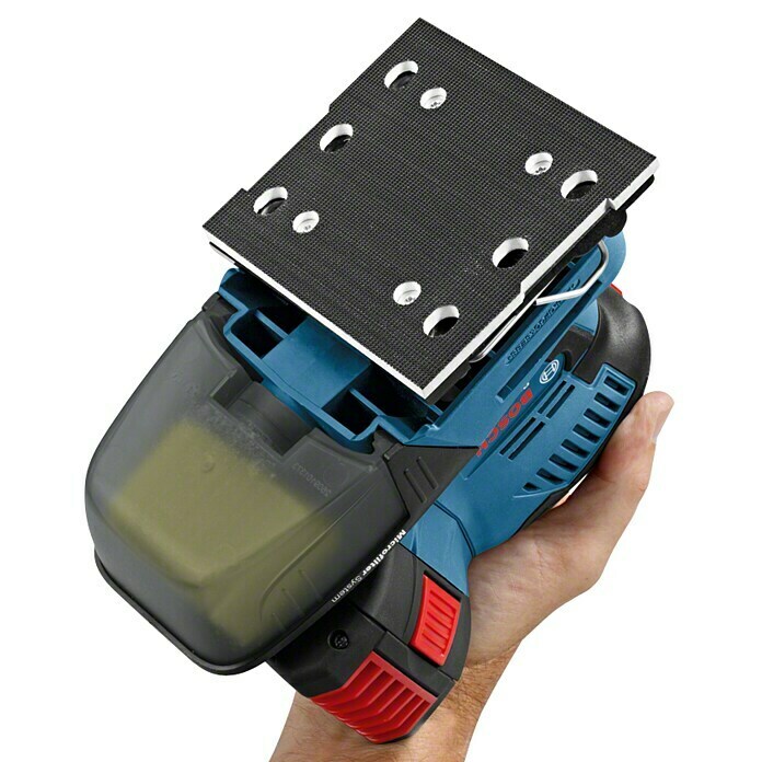 Bosch Professional Accuvlakschuurmachine (18 V, Excl. accu, Onbelaste oscillatiefrequentie: 11.000 - 22.000 tpm)