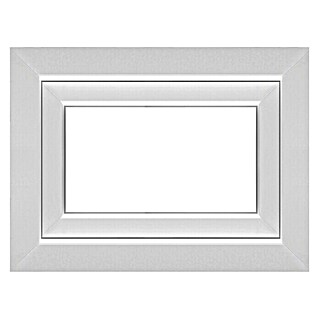 Solid Elements Kunststofffenster Q71 Supreme (B x H: 80 x 60 cm, Rechts, Weiß)