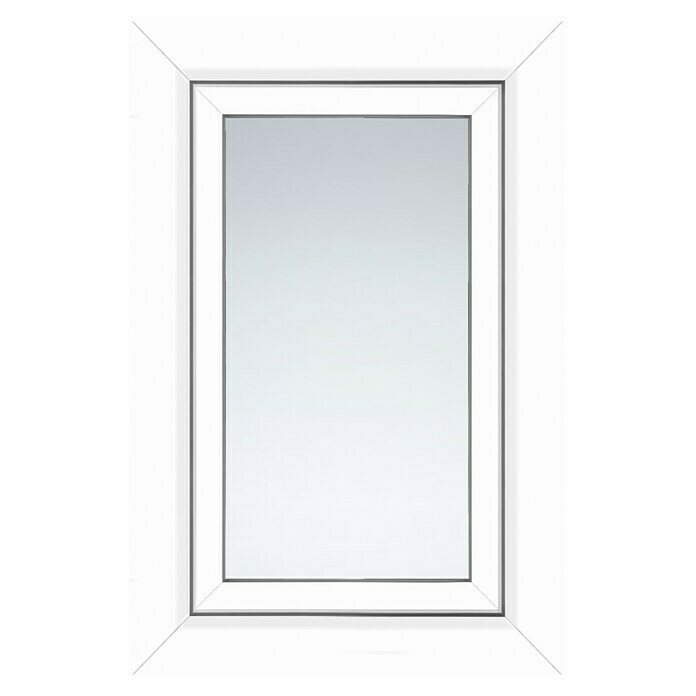 Solid Elements Kunststofffenster Q81 Excellence (B x H: 60 x 90 cm, DIN Anschlag: Links, Weiß)