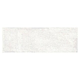 Revestimiento cerámico Less (20 x 60 cm, Blanco, Mate, Efecto cemento)