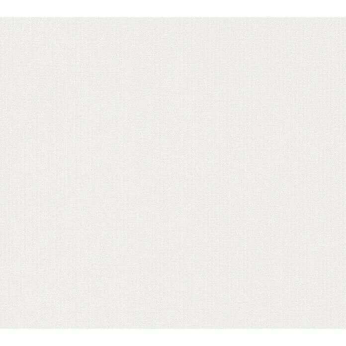 AS Creation Hygge Vliestapete II (Creme/Weiß, Uni, 10,05 x 0,53 m)