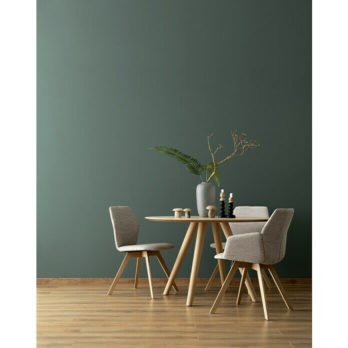 Cıvıldamak Adına Romantik  SCHÖNER WOHNEN-Farbe Wandfarbe Designfarbe (Besinnliches Waldgrün, 2,5 l,  Matt) | BAUHAUS