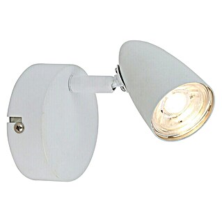 Foco de una luz LED Akma (4 W, L x An x Al: 9 x 9 x 14 cm, Blanco, Blanco neutro)