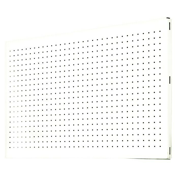 Simonrack Simonwork Panel perforado (An x Al: 60 x 120 cm, Blanco)