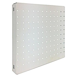 Simonrack Simonboard Panel perforado (L x An x Al: 30 x 30 x 3,5 cm, Blanco)