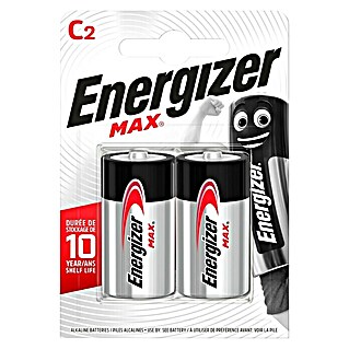 Energizer Batterie Max (Baby C, 1,5 V)