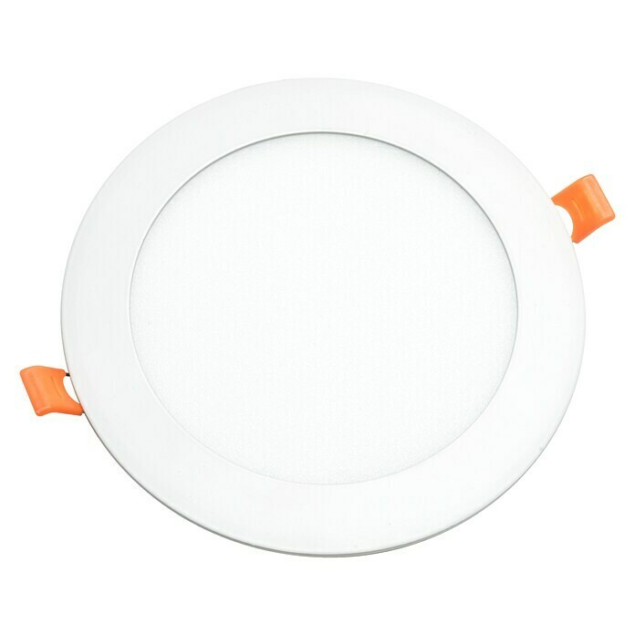 Alverlamp Foco downlight LED empotrable DLP (18 W, Color de luz: Blanco cálido, L x An: 22,1 x 22,1 cm, Blanco)