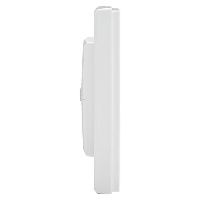 Homematic IP Funk-Wandtaster 2-fach (Batteriebetrieben, Weiß, 19 x 86 x 86 mm)