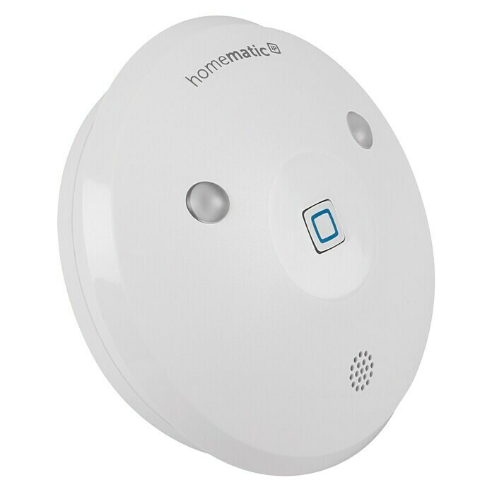 Homematic IP Alarmsirene (Batteriebetrieben, Alarmsignal: 90 dB, Ø x H: 12,4 x 4,5 cm)