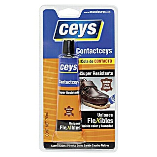 Ceys Adhesivo de contacto (70 ml, Amarillo)