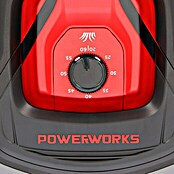Powerworks Robot cortacésped P10 (24 V, Iones de litio, 2 Ah, 1 batería, Recomendación máxima de superficie: 1.000 m²)
