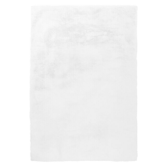 Kayoom Hochflorteppich Rabbit (Weiß, 150 x 80 cm, 100 % Polyester)