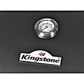 Kingstone Smoker Black Angus XXL (Mit Rollwagen, Hauptgrillfläche: 70 x 43,5 cm)