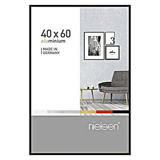 Nielsen Bilderrahmen Pixel (Schwarz, 60 x 40 cm, Aluminium)