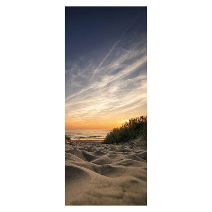 SanDesign Alu-Verbundplatte Sonnenuntergang (100 x 250 cm)