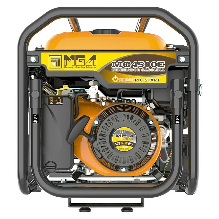 MAG Generador MG4500 E-Start (4.000 W, Volumen del depósito: 13 l)