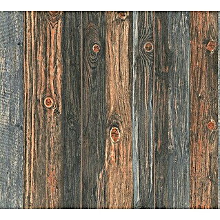 AS Creation Vliestapete Wood-n-Stone (Beige/Braun/Grau, Holzoptik, 10,05 x 0,53 m)