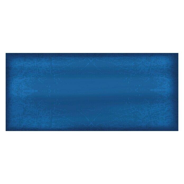 Wandfliese Glow Shatter (25 x 55 cm, Blau, Glasiert)