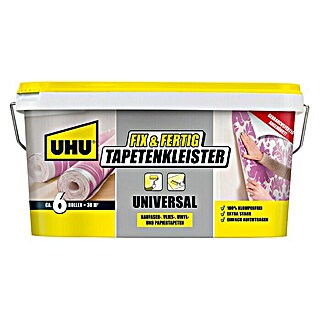 UHU Tapetenkleister Fix & Fertig (Gebrauchsfertig in ca. 5 min, 5 kg)
