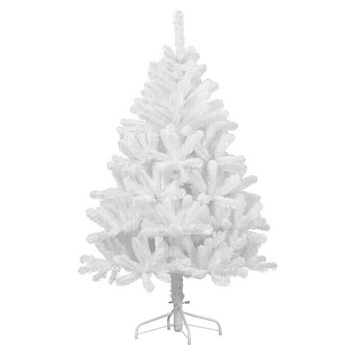 Árbol de Navidad artificial Canmore blanco (Altura: 155 cm, Blanco)