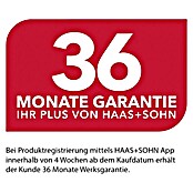 Haas+Sohn Abdeckung Gastein 350.15 (Passend für: Haas+Sohn Kaminofen Gastein Easy/Wien Easy, Grau, Mit Rauchloch)