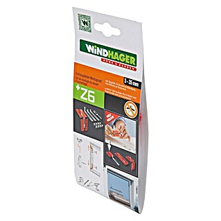 Windhager Fenstermontage-Set Einhängefeder Z6 (Passend für: Windhager Spannrahmen-Fenster Plus/Expert, Silber)