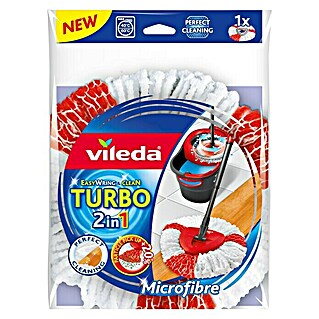 Vileda Ersatz-Bezug Easy Wring Supermocia Turbo (Passend für: Vileda Turbo Wischmop)