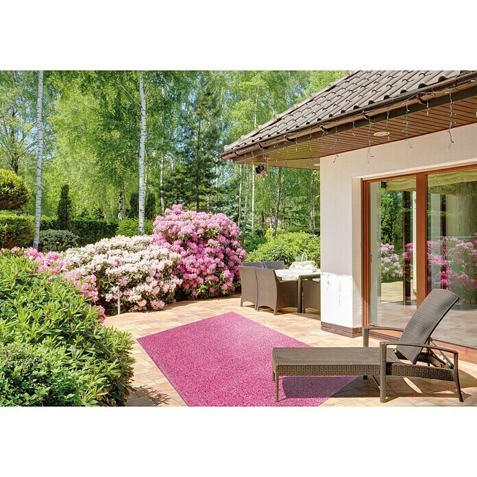 Classis Carpets  Infinity Grass Rasenteppich World of Colors (200 x 133 cm, Poppy Pink, Ohne Noppen)
