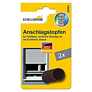 Schellenberg Graničnik stoper (Ø x D: 20 x 40 mm, Smeđe boje)