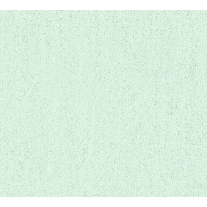 AS Creation Trendwall Vliestapete (Mintgrün, Uni, 10,05 x 0,53 m)