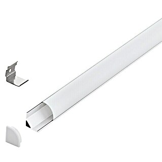 Eglo Profil Corner Profile 1 (200 x 1,6 x 1,6 cm, Weiß, Aluminium)