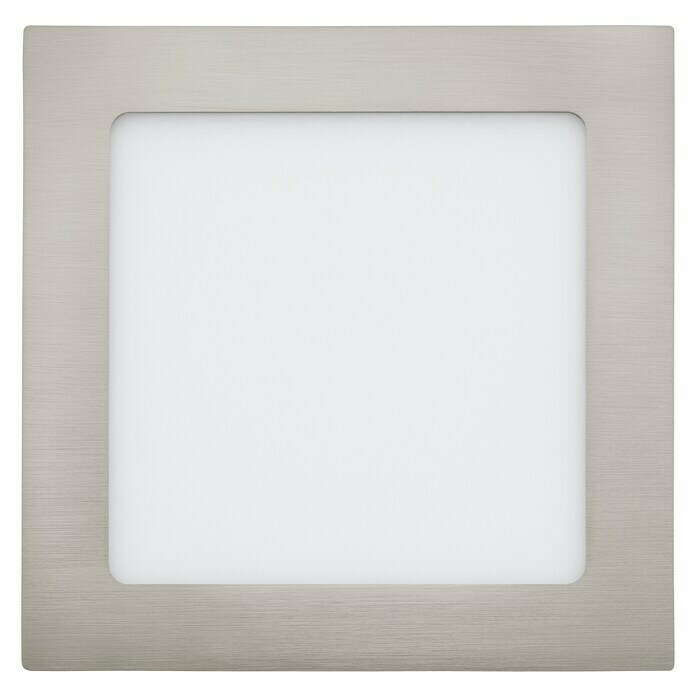 Eglo LED-Einbauleuchte Fueva 1 (10,9 W, Nickel matt, L x B: 17 x 17 cm)