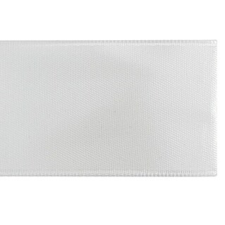 Glorex Satinband (Weiß, 10 m x 6 cm)