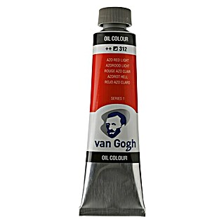 Talens Van Gogh Pintura al óleo (Rojo azo claro, 40 ml, Tubo)