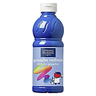 Lefranc & Bourgeois Gouachefarbe Redimix (Primärblau, 500 ml, Flasche)
