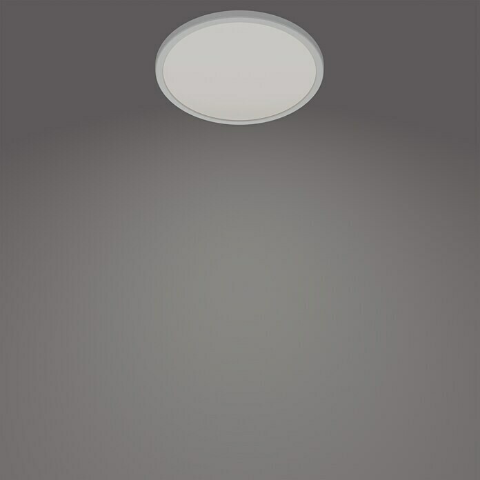Philips Plafón LED redondo SceneSwitch (15 W, Blanco, Ø x Al: 25 x 2,3 cm)