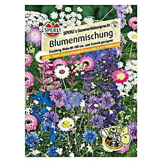 Sperli Blumensamen Sommerblumenmischung (Verschiedene Sorten, Blütezeit: Juni - Oktober, 2 m²)