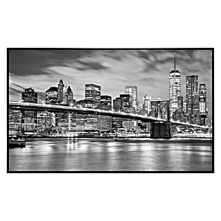 Papermoon Infrarot-Bildheizkörper Brooklyn Bridge Nr. 1338 (100 x 60 cm, 600 W)