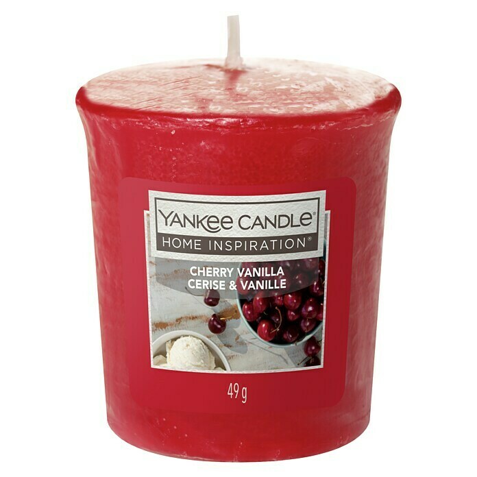 Yankee Candle Home Inspirations Votivkerze (Cherry Vanilla, 49 g)
