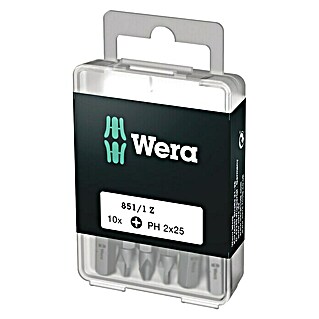 Wera Bit-Box 851/1 (PH 2, 10 -tlg.)