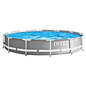 Intex Set bazen s priborom Frame Pool (Promjer: 366 cm, Visina: 76 cm, 6.503 l)