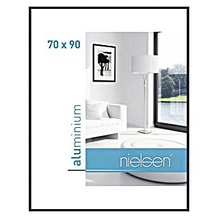 Nielsen Bilderrahmen Classic (Schwarz, 70 x 90 cm, Aluminium)