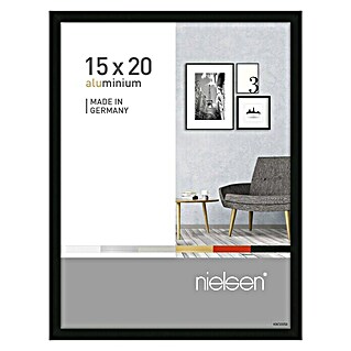 Nielsen Bilderrahmen Pixel (Schwarz, 15 x 20 cm, Aluminium)